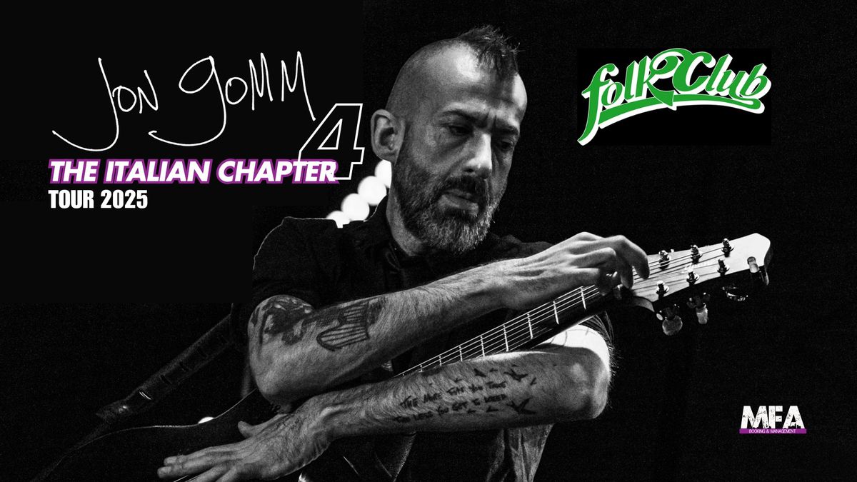 JON GOMM LIVE IN TORINO @ FOLK CLUB