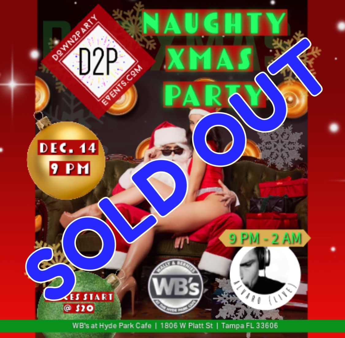 Naughty XMAS Party with D2P