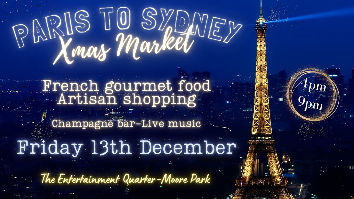 Paris to Sydney-Xmas French Market