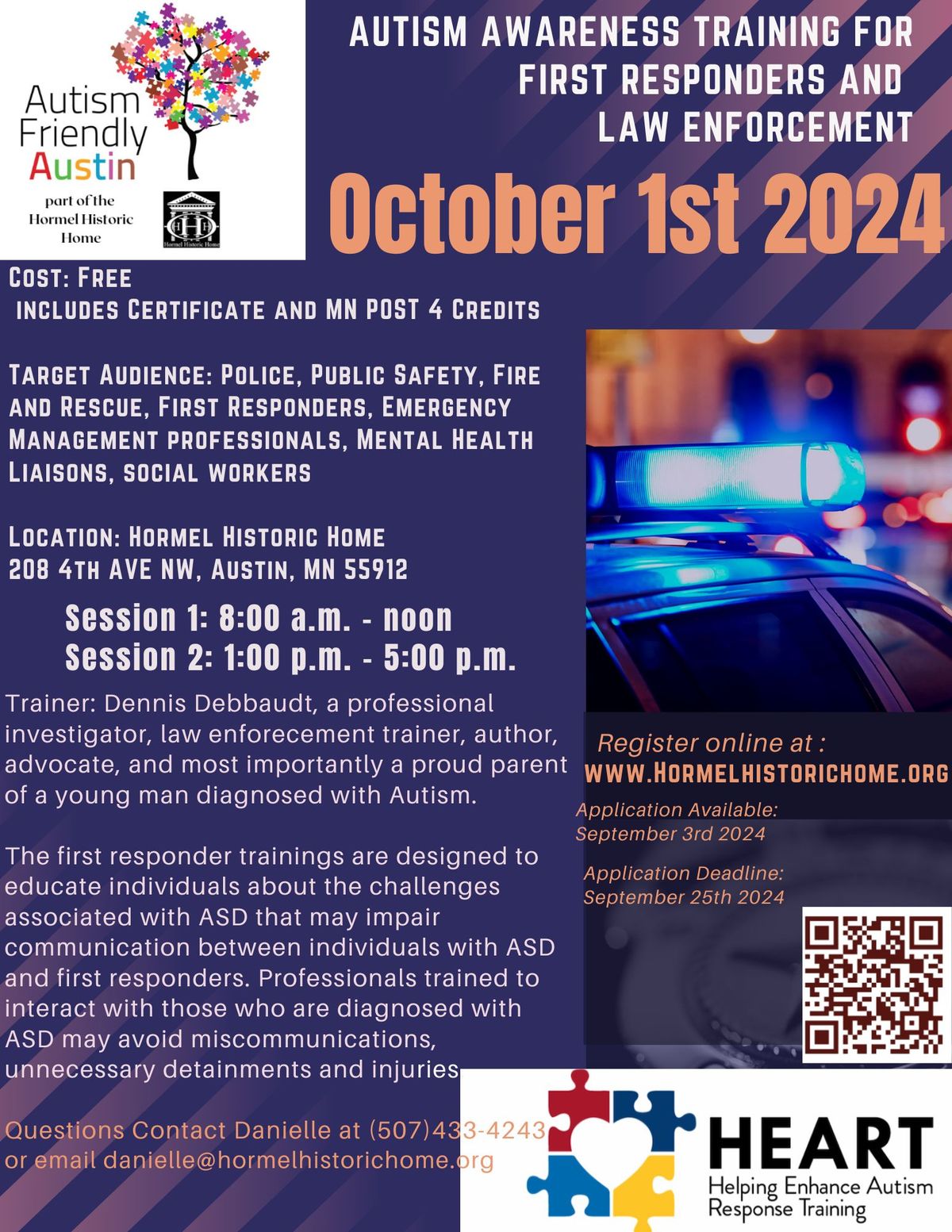 Autism Awareness Training for First Responders & Law Enforcement