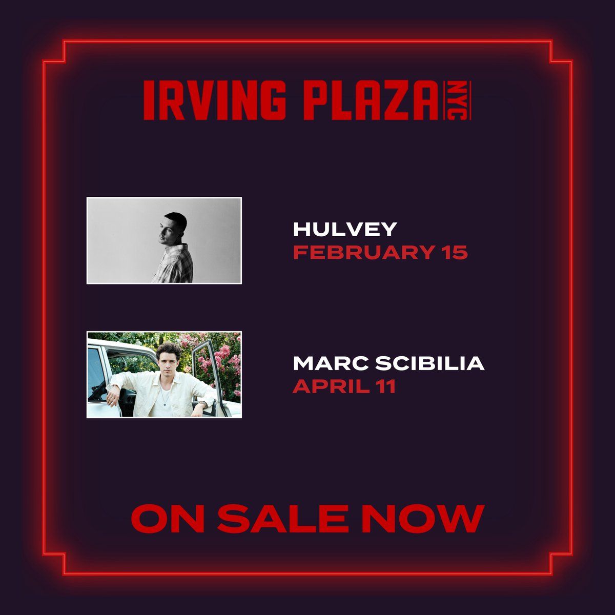 Marc Scibilia at Irving Plaza