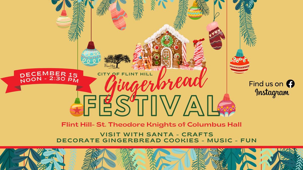 City of Flint Hill Gingerbread Festival 