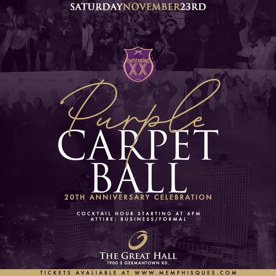 Purple Carpet Ball