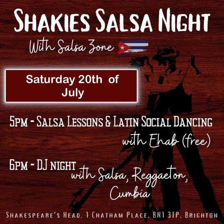 Shakies Salsa night