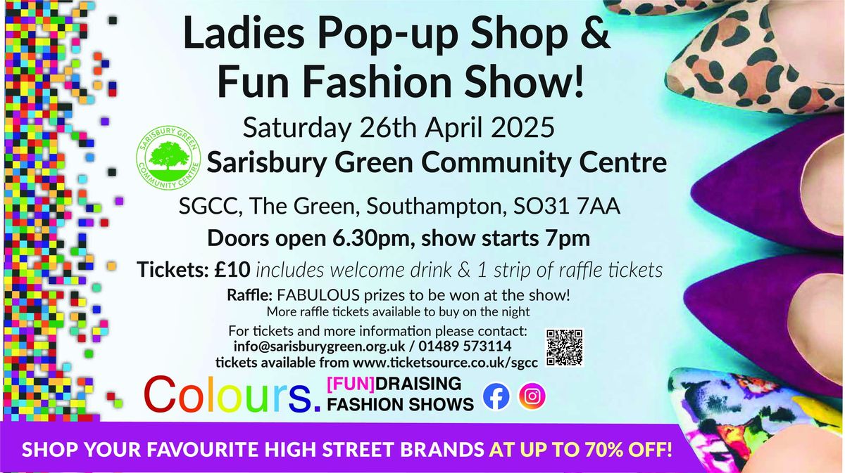 Ladies Fashion Show & Pop up Shop