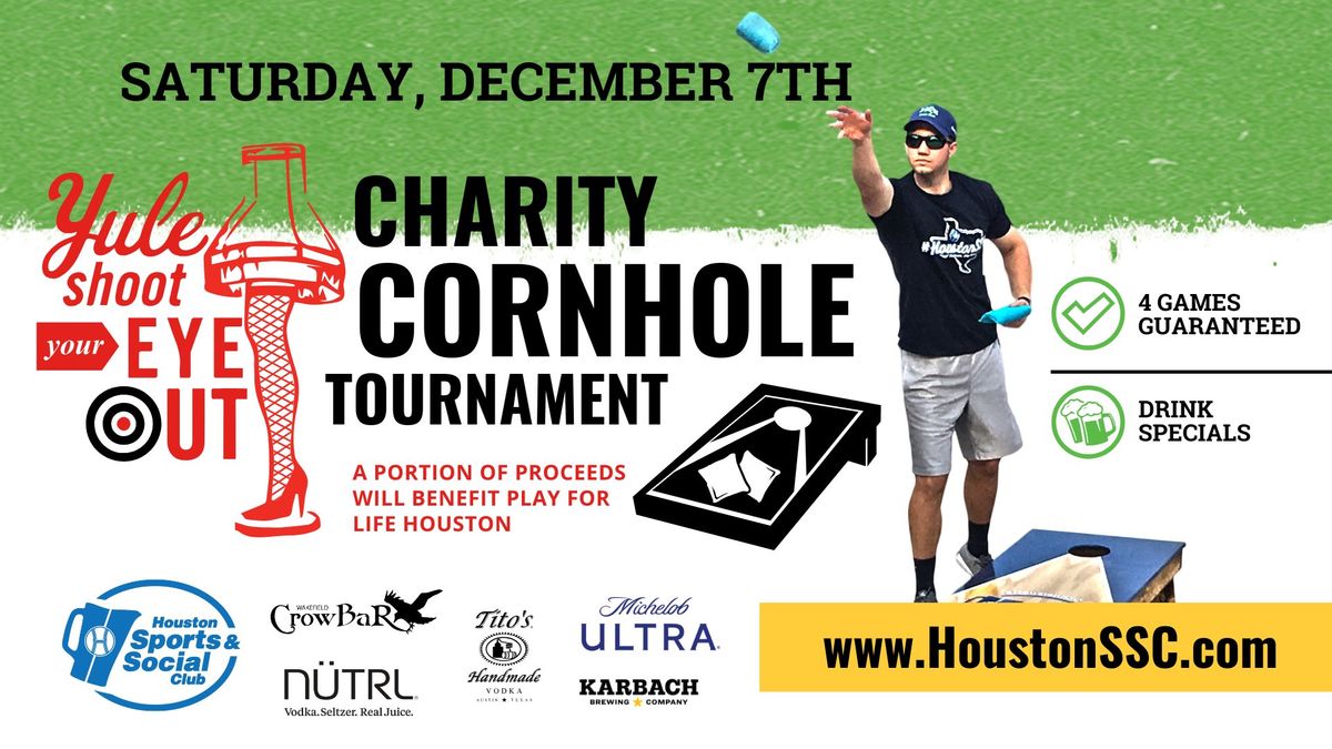 Yule Shoot Your Eye Out Charity Cornhole Tournament @ Wakefield Crowbar