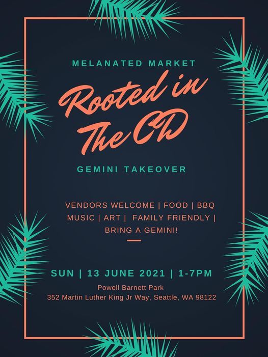 Rooted in CD Melanated Market Gemini takeover