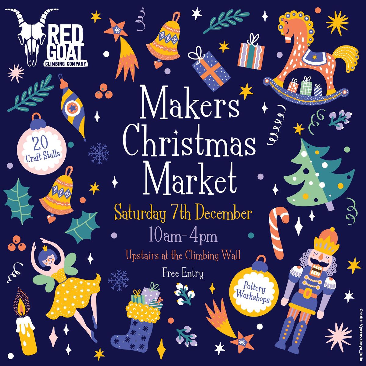 Red Goat Christmas Fair