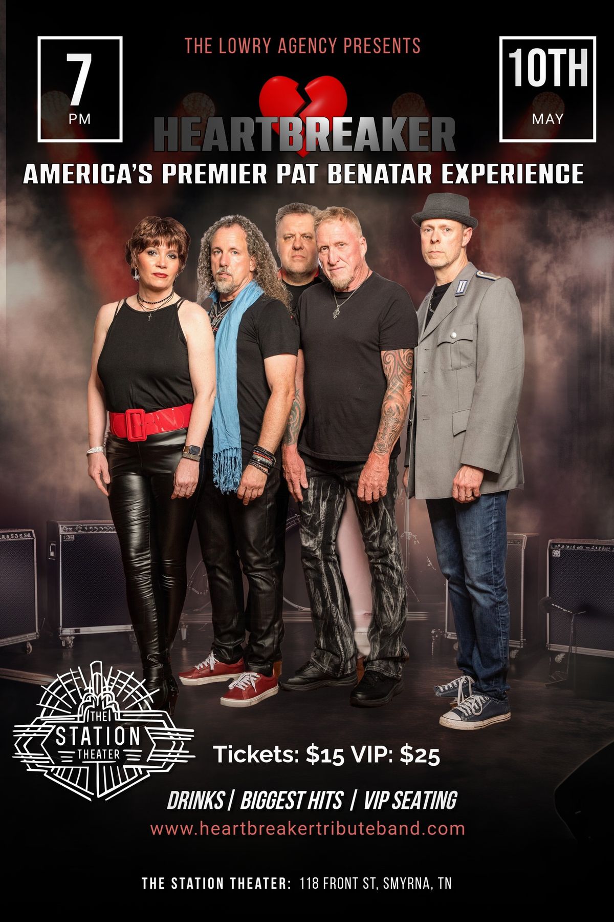 Heartbreaker - America's Premier Pat Benatar Experience at The Station Theater