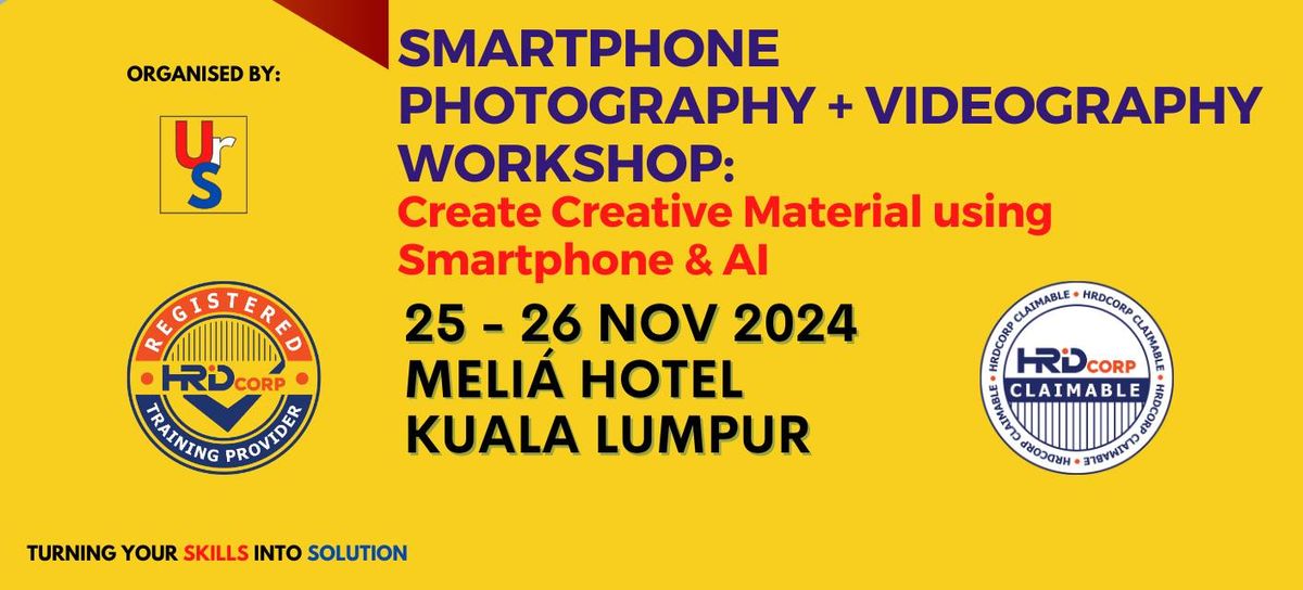 Smartphone Photography + Videography Workshop