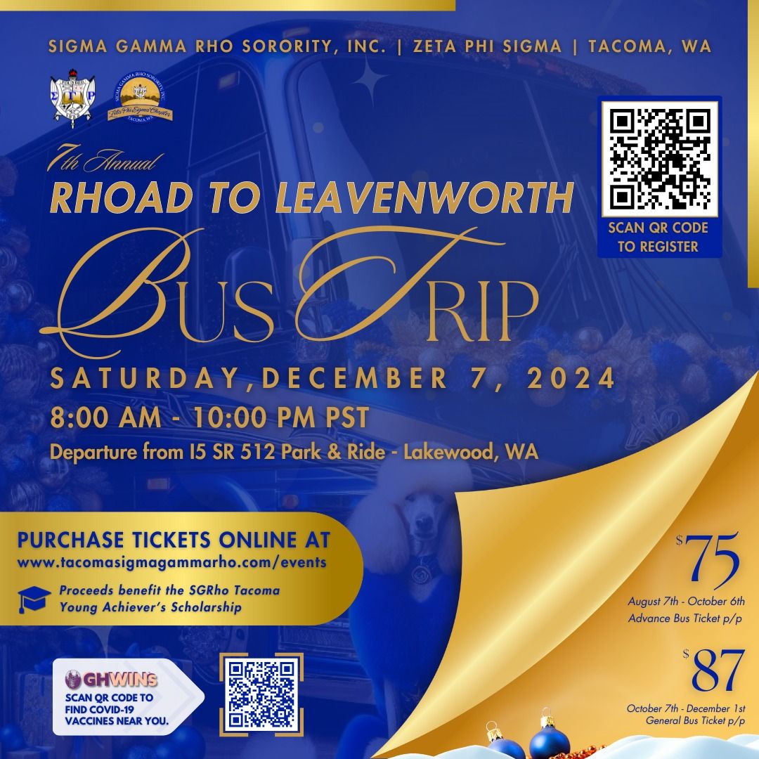 7th Annual Rhoad to Leavenworth Bus Trip