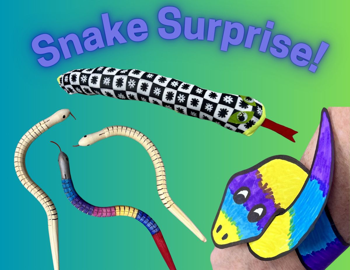 Kids' Class: Chinese New Year Snake Surprise!