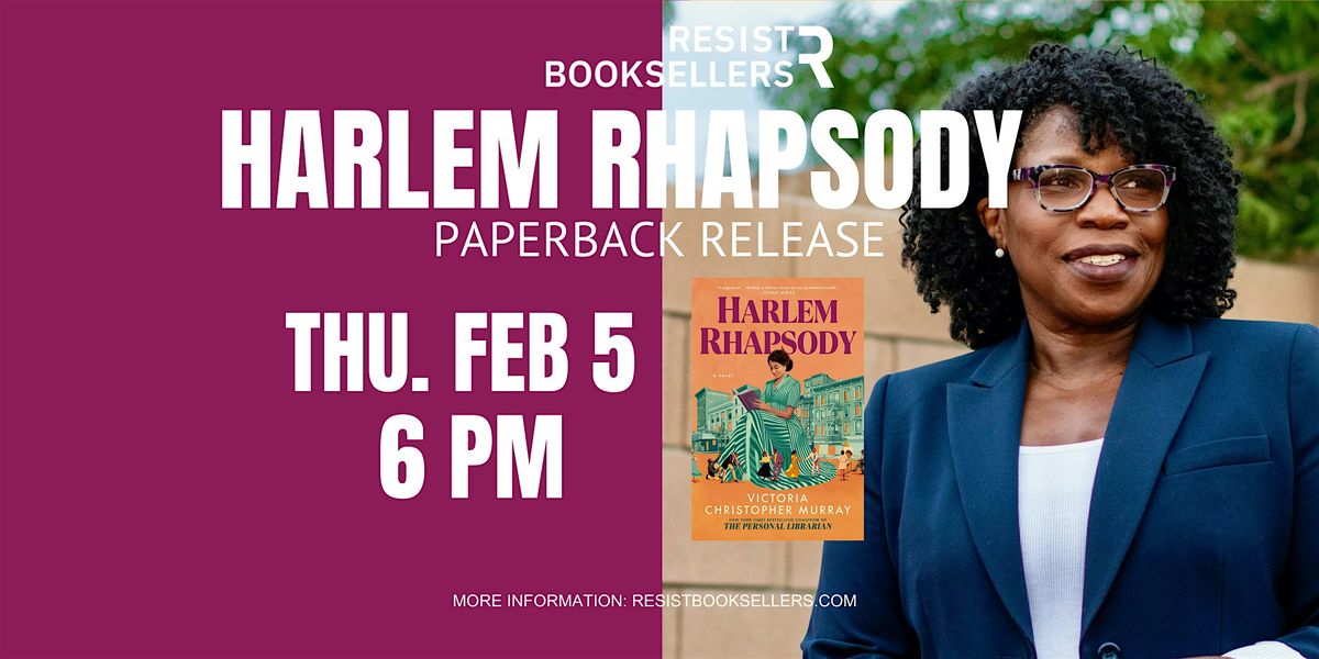 Harlem Rhapsody Book Chat with Victoria Christopher Murray