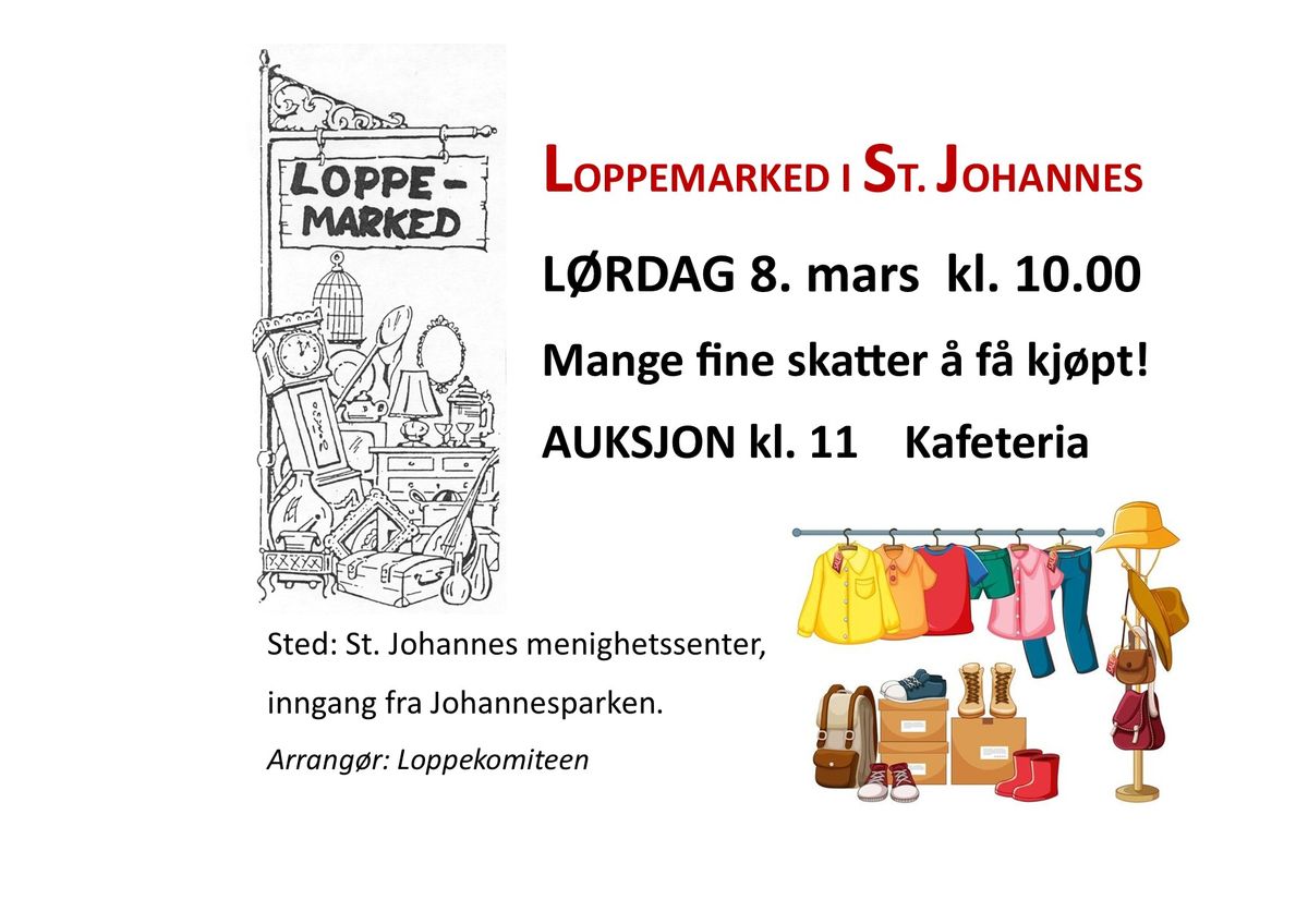 Loppemarked i St. Johannes