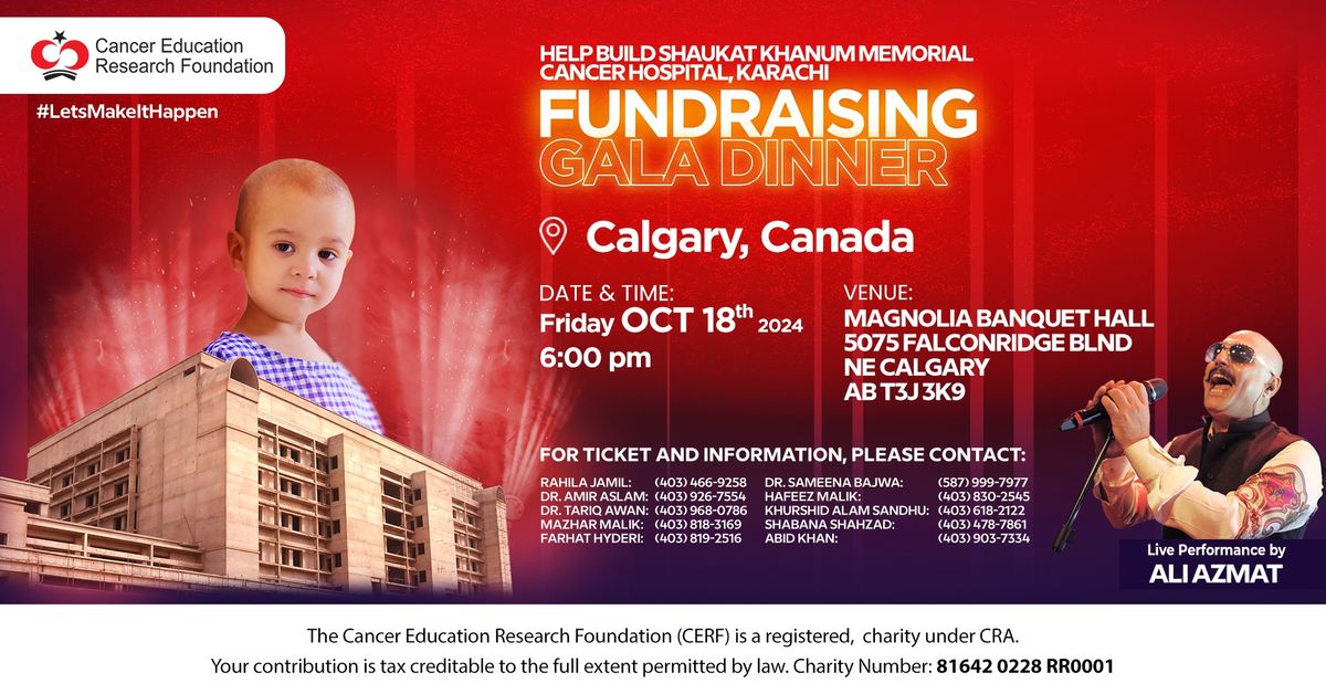 Calgary Fundraising Gala Dinner | Canada