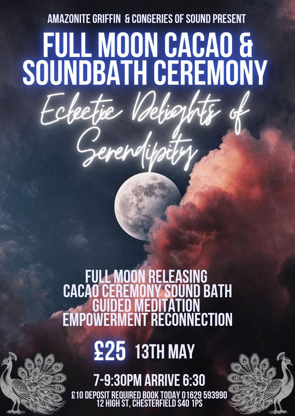 Full Moon Cacao & Soundbath Ceremony 