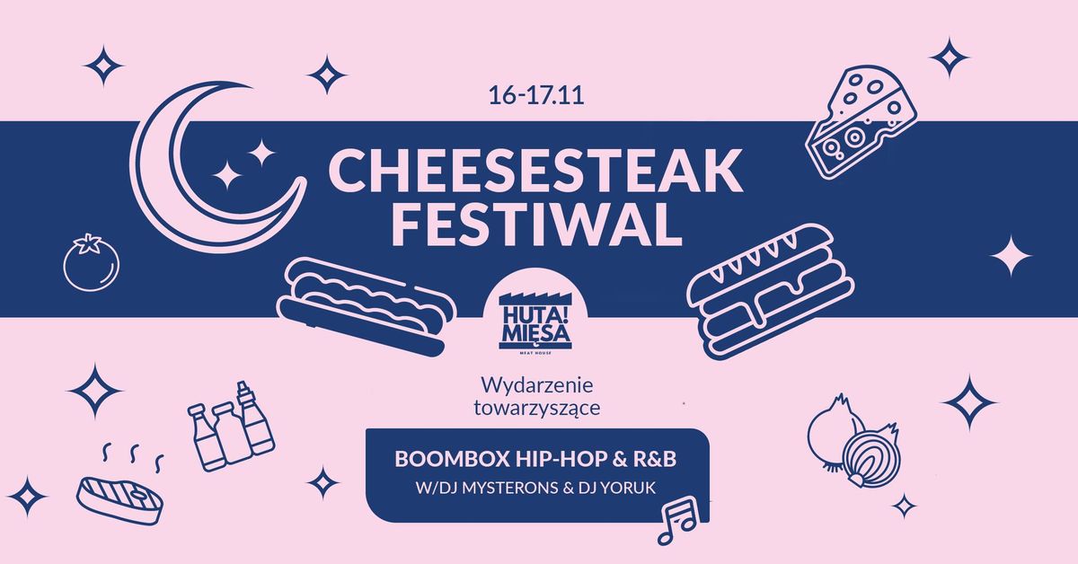 CHEESESTEAK FESTIWAL - American dream, american cheese \ud83e\uddc0 | FESTIWAL Kultowych ameryka\u0144skich kanapek