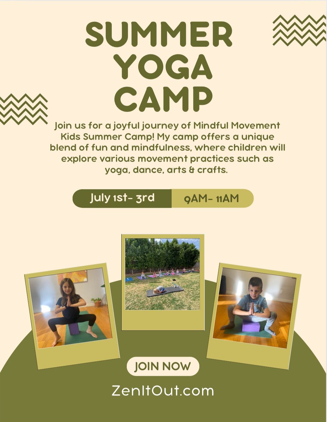 Mindful Movement Yoga Camp
