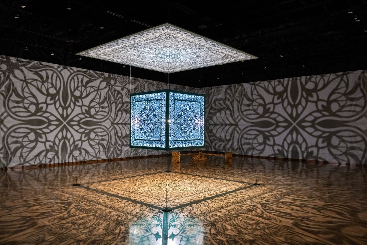 Anila Quayyum Agha Cube Workshop