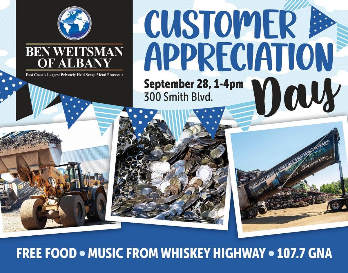 1st Annual Customer appreciation day