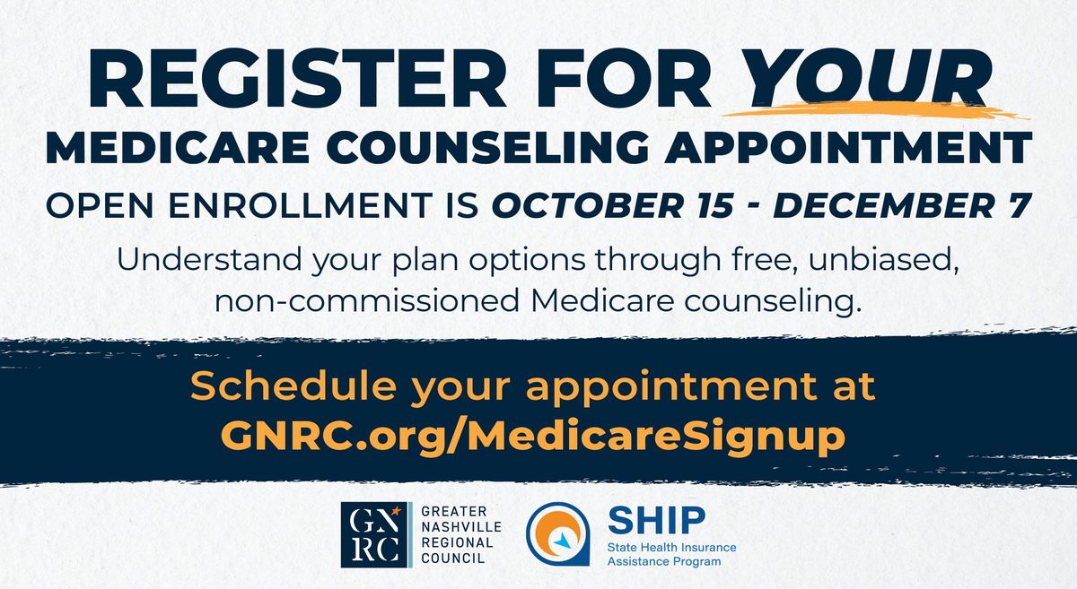 Medicare Enrollment Event (by appointment only)