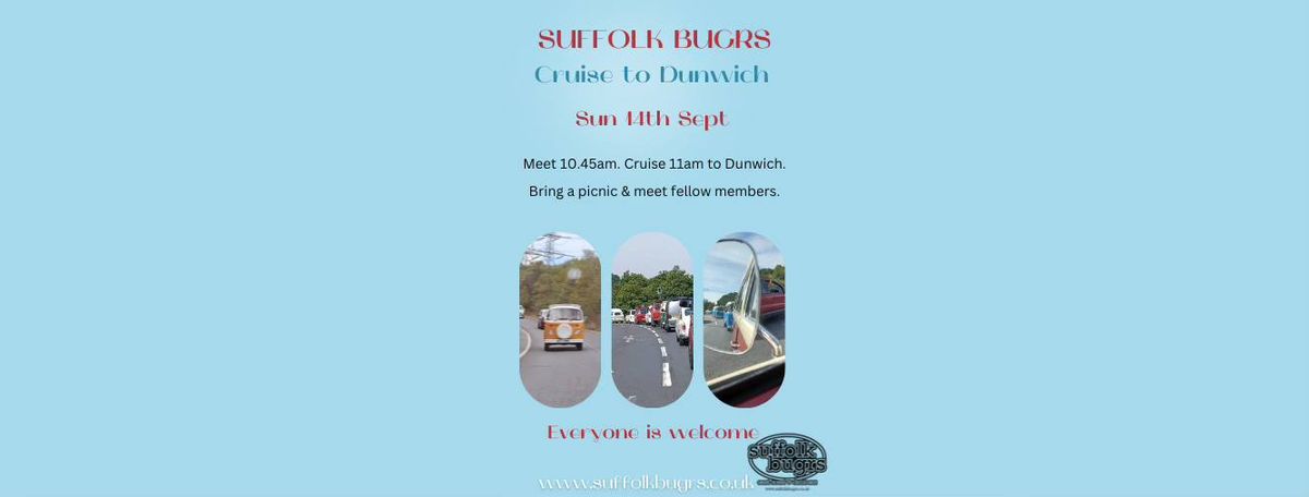 Suffolk Bugrs Sept Cruise MeET