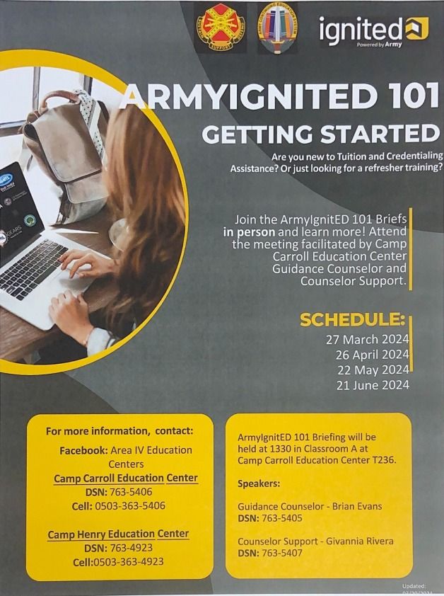 ArmyIgnited 101 Brief