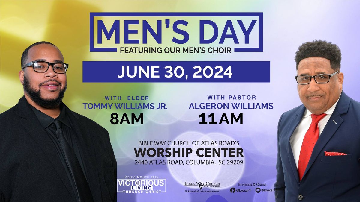 Men\u2019s Day at Bible Way