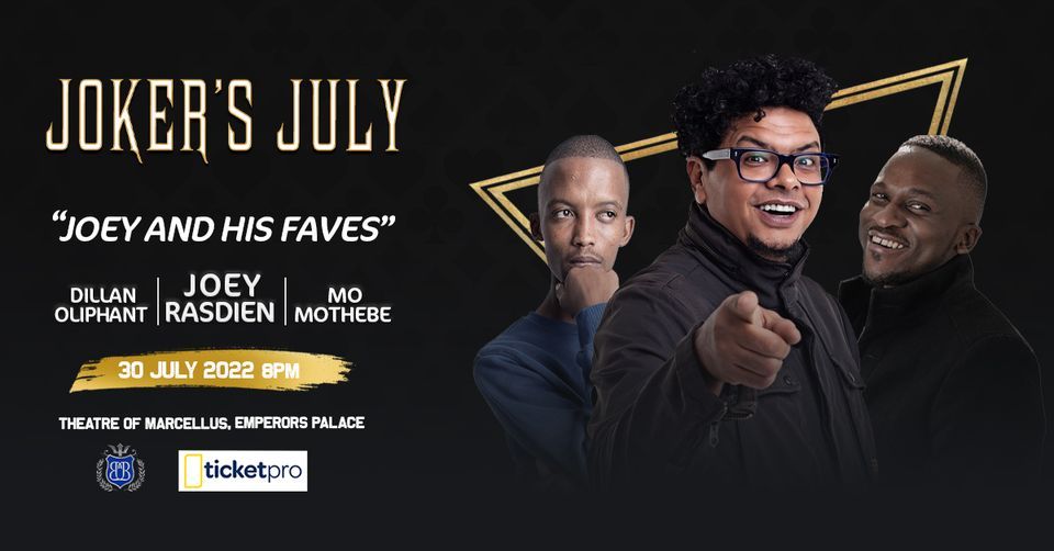 Joey and His Faves 2022, Theatre of Marcellus, Kempton Park, 30 July 2022