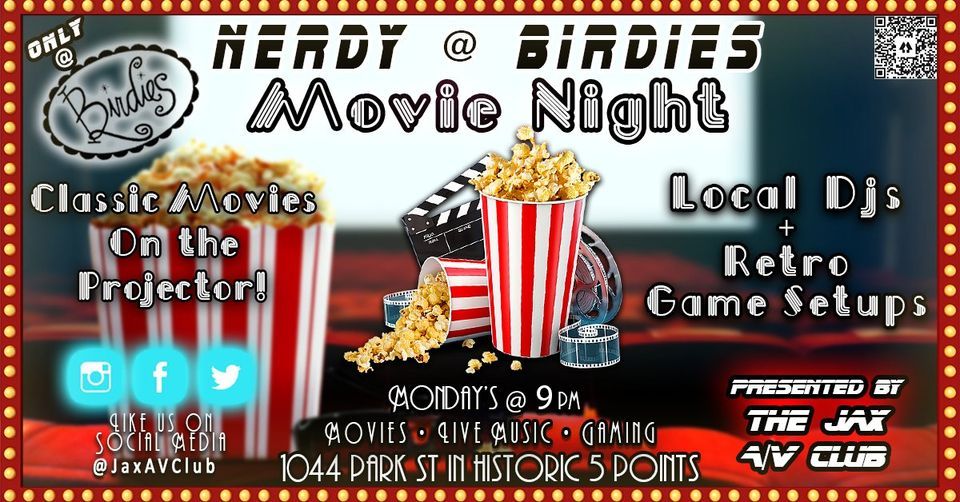 Nerdy @ Birdies: Movie Night