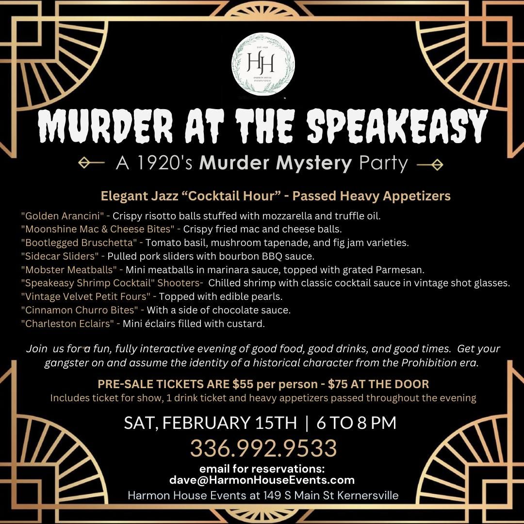 Murder Mystery at Harmon House 