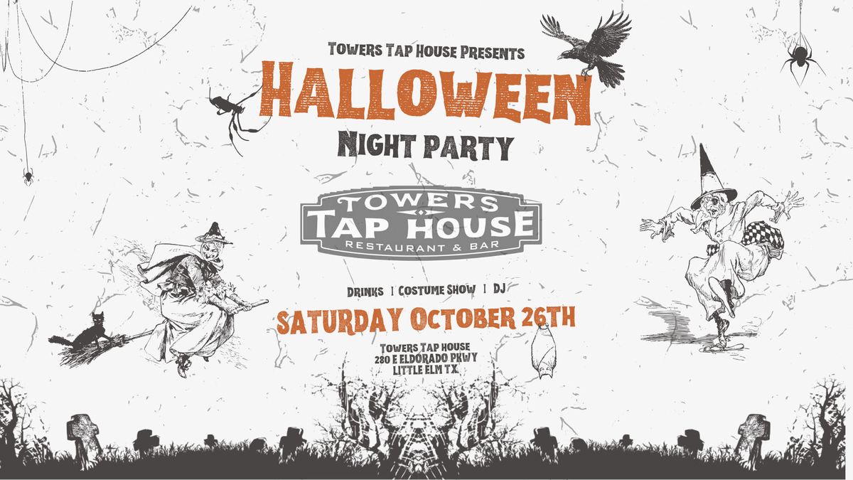  **Halloween Bash at Towers Tap House!** 