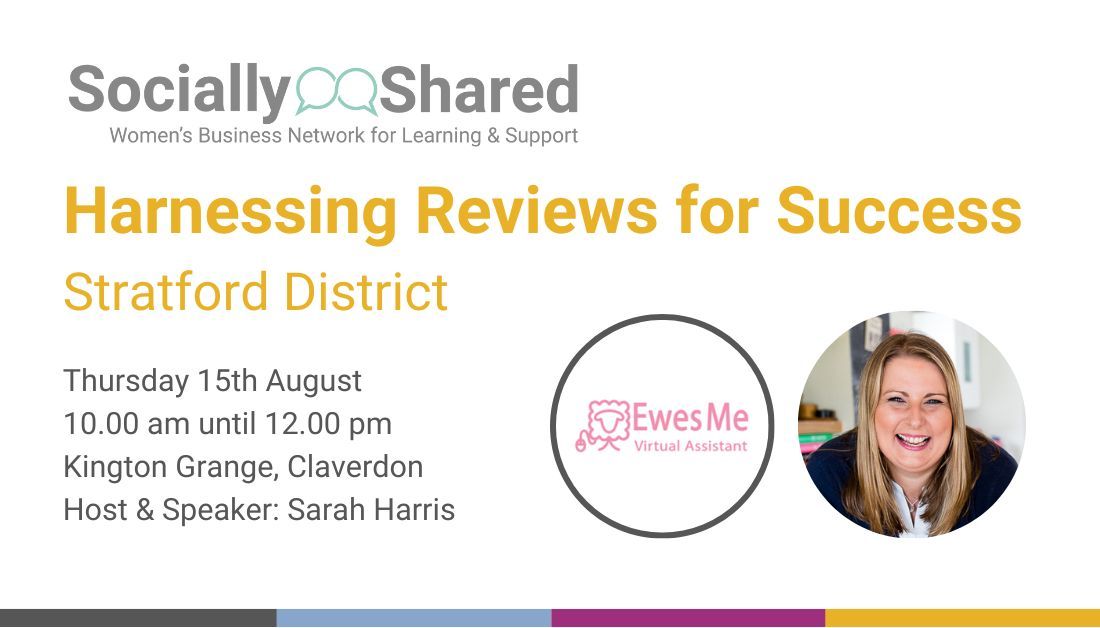 Socially Shared Stratford - Harnessing Reviews for Success