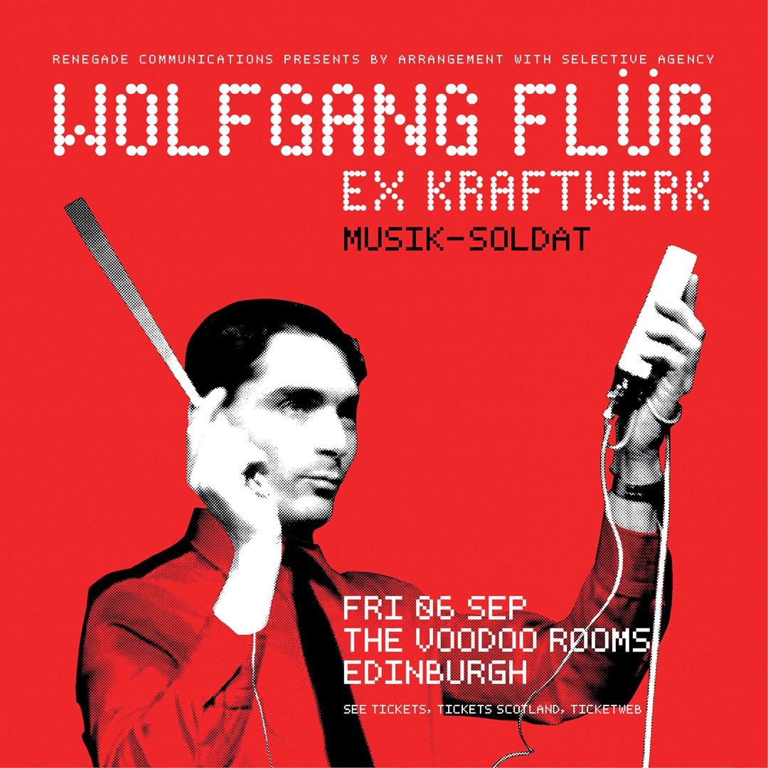 Wolfgang Fl\u00fcr (ex Kraftwerk) \/ The Voodoo Rooms \/ Edinburgh \/ 06.09.24