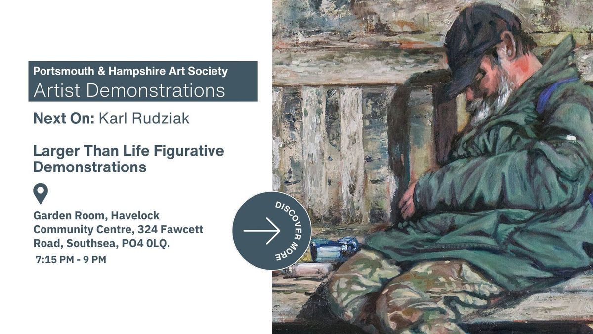 Artist Demonstrations: Larger Than Life Figurative Demonstrations - Karl Rudziak