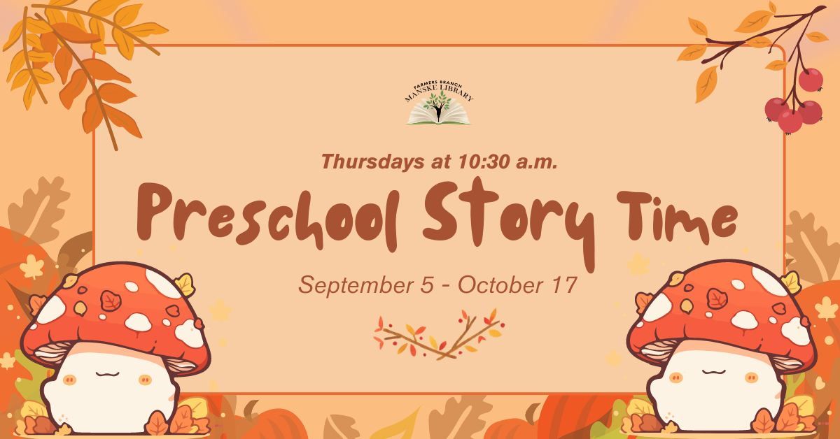 Preschool Story Time