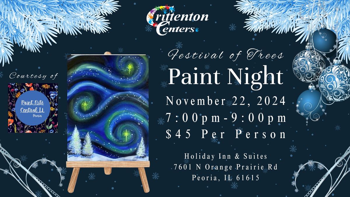 Festival of Trees - Paint Night