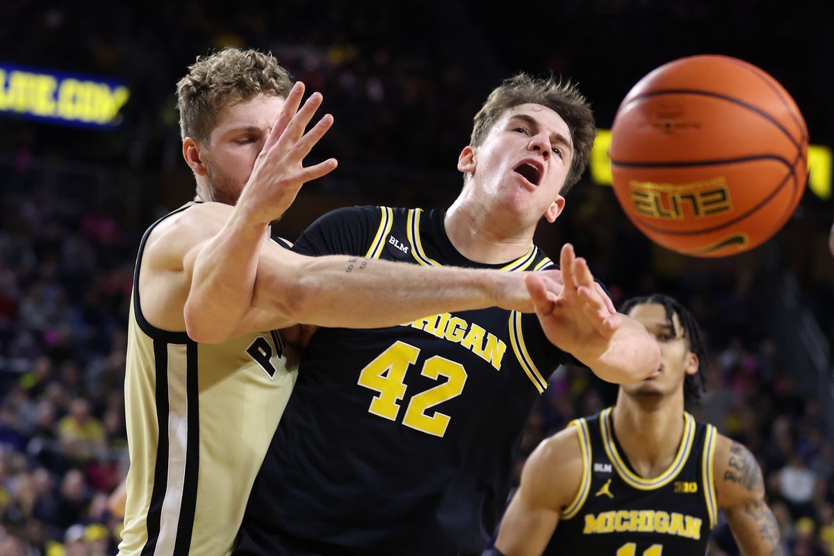 Michigan Wolverines at Purdue Boilermakers Mens Basketball