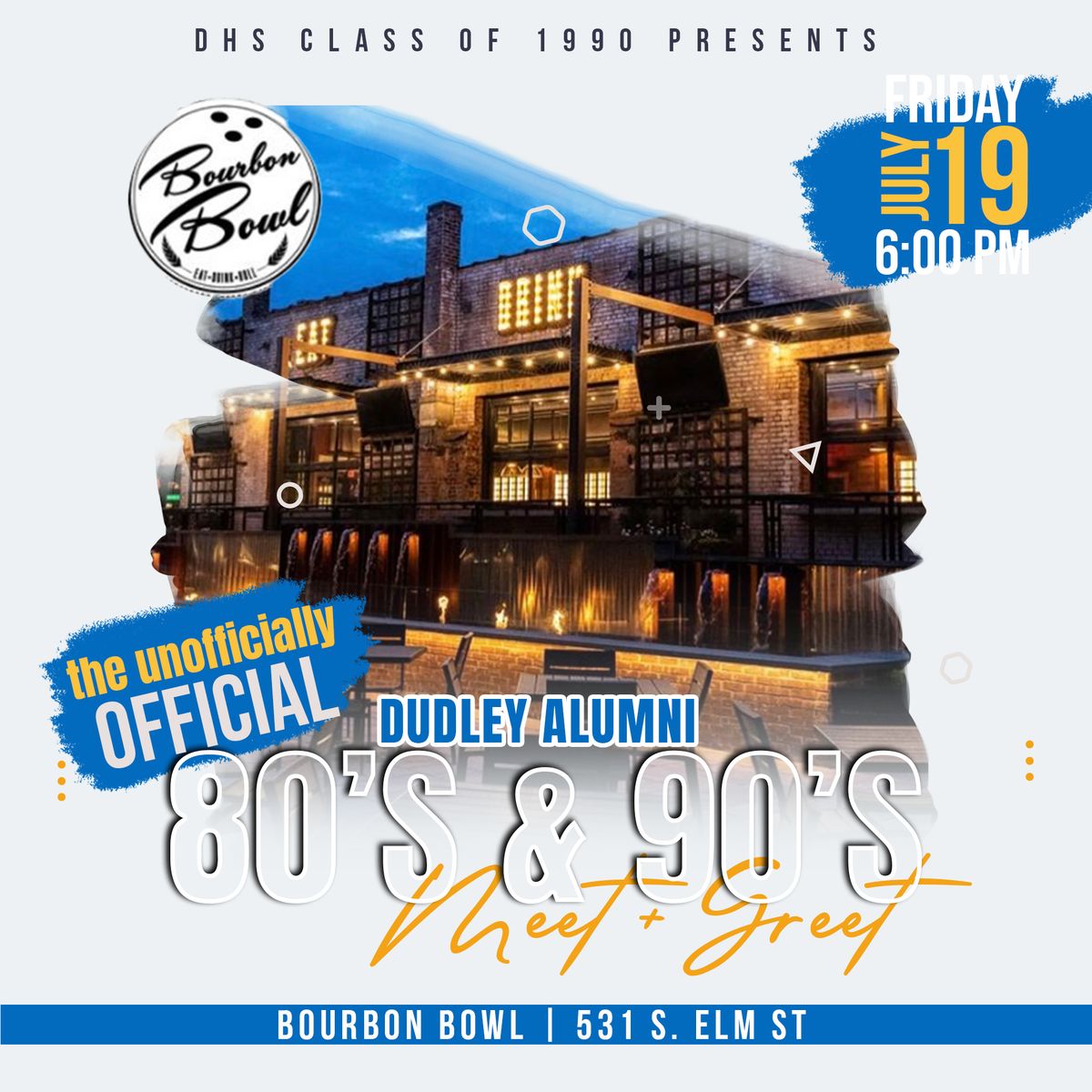 Dudley Alumni 80's & 90's Meet + Greet