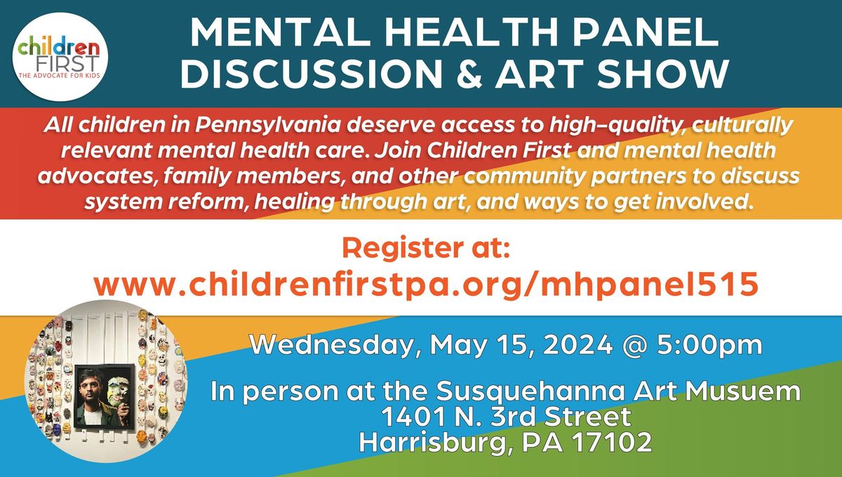 Mental Health Art Show & Panel Discussion
