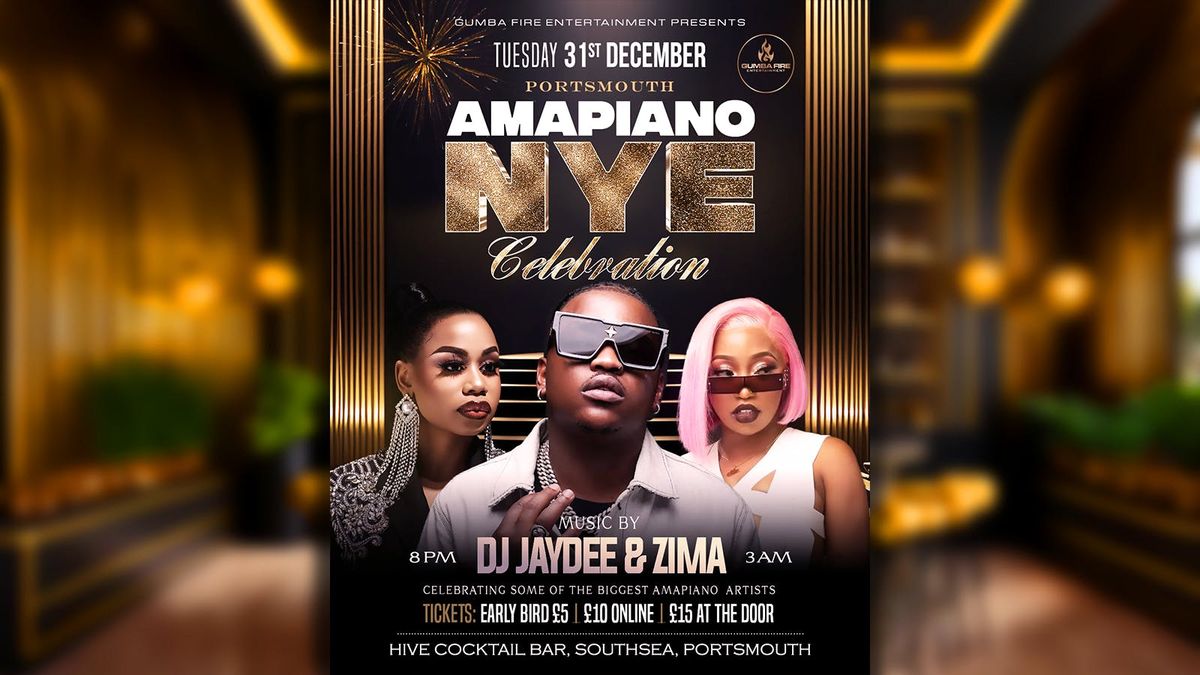 PORTSMOUTH AMAPIANO NEW YEARS EVE CELEBRATION \ud83e\udd42\ud83c\udf7e\ud83c\udf89