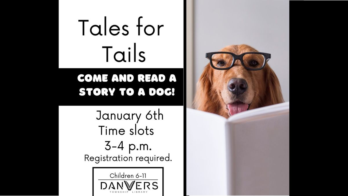 Tales for Tails: Read to a Dog!