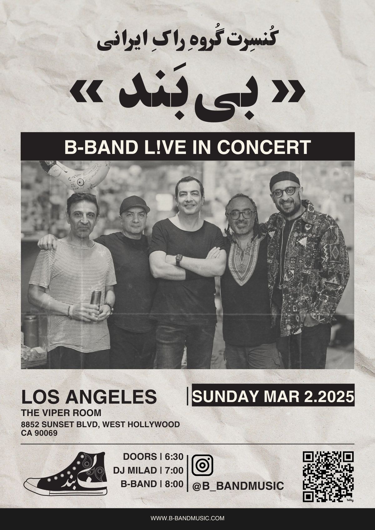 B-BAND Live in Los Angeles