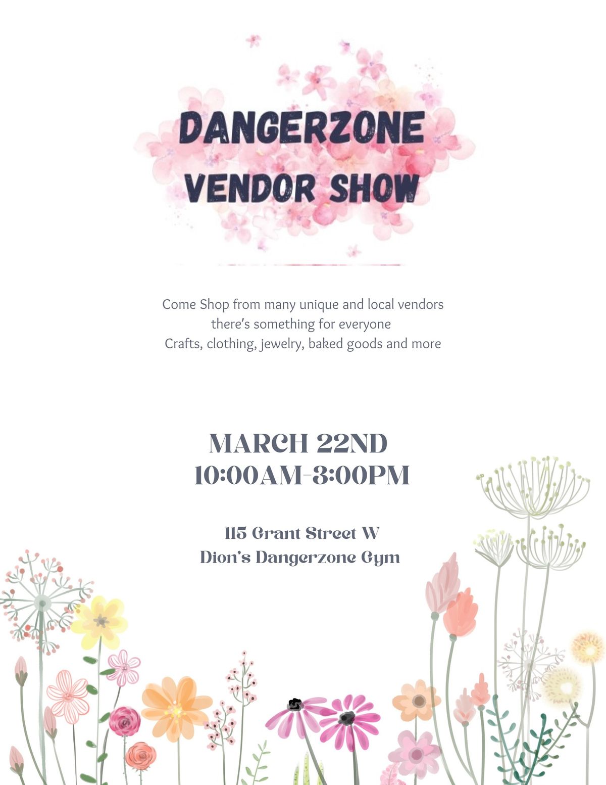 Dangerzone Vendor Show 