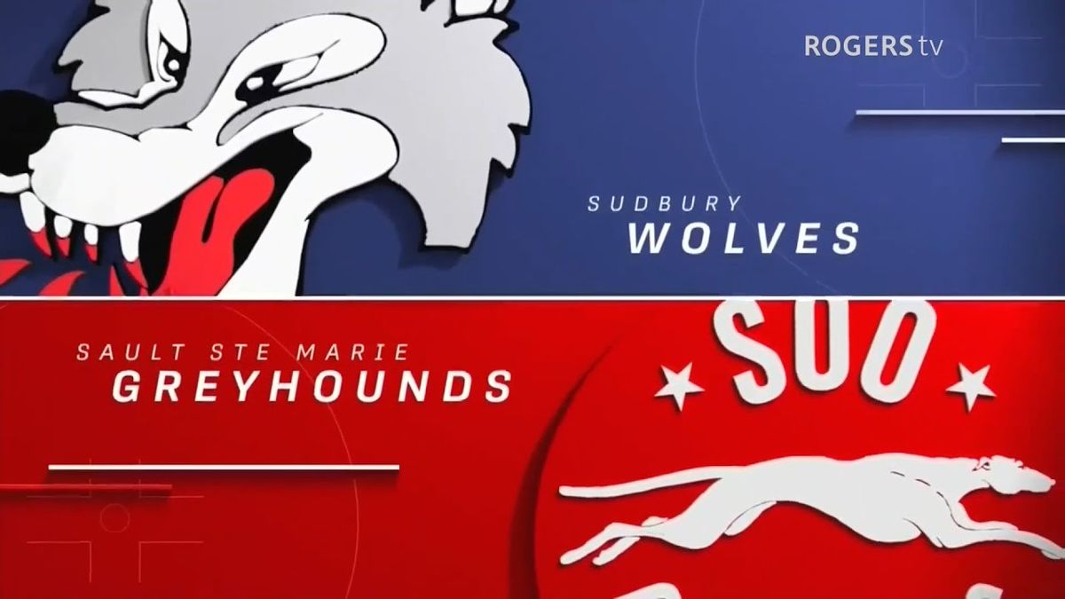 Soo Greyhounds at Sudbury Wolves