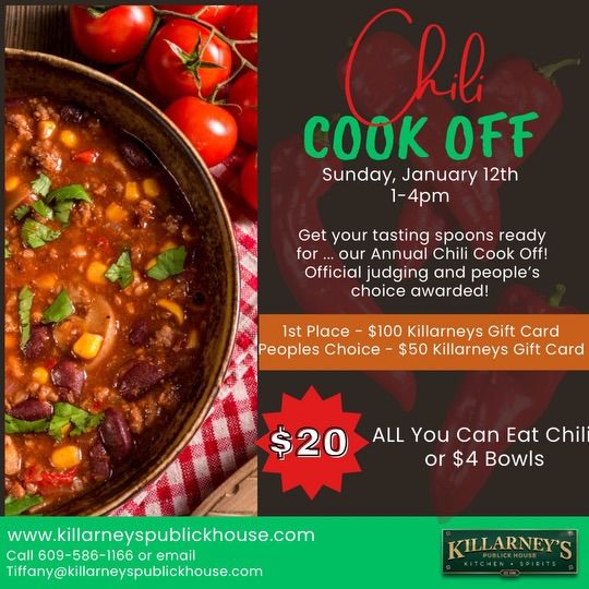 CHILI COOK OFF \ud83c\udf36\ufe0f 