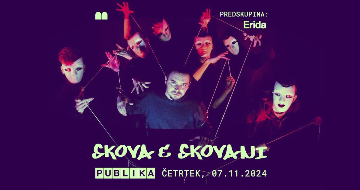 Koncert SKOVA & SKOVANI + Erida