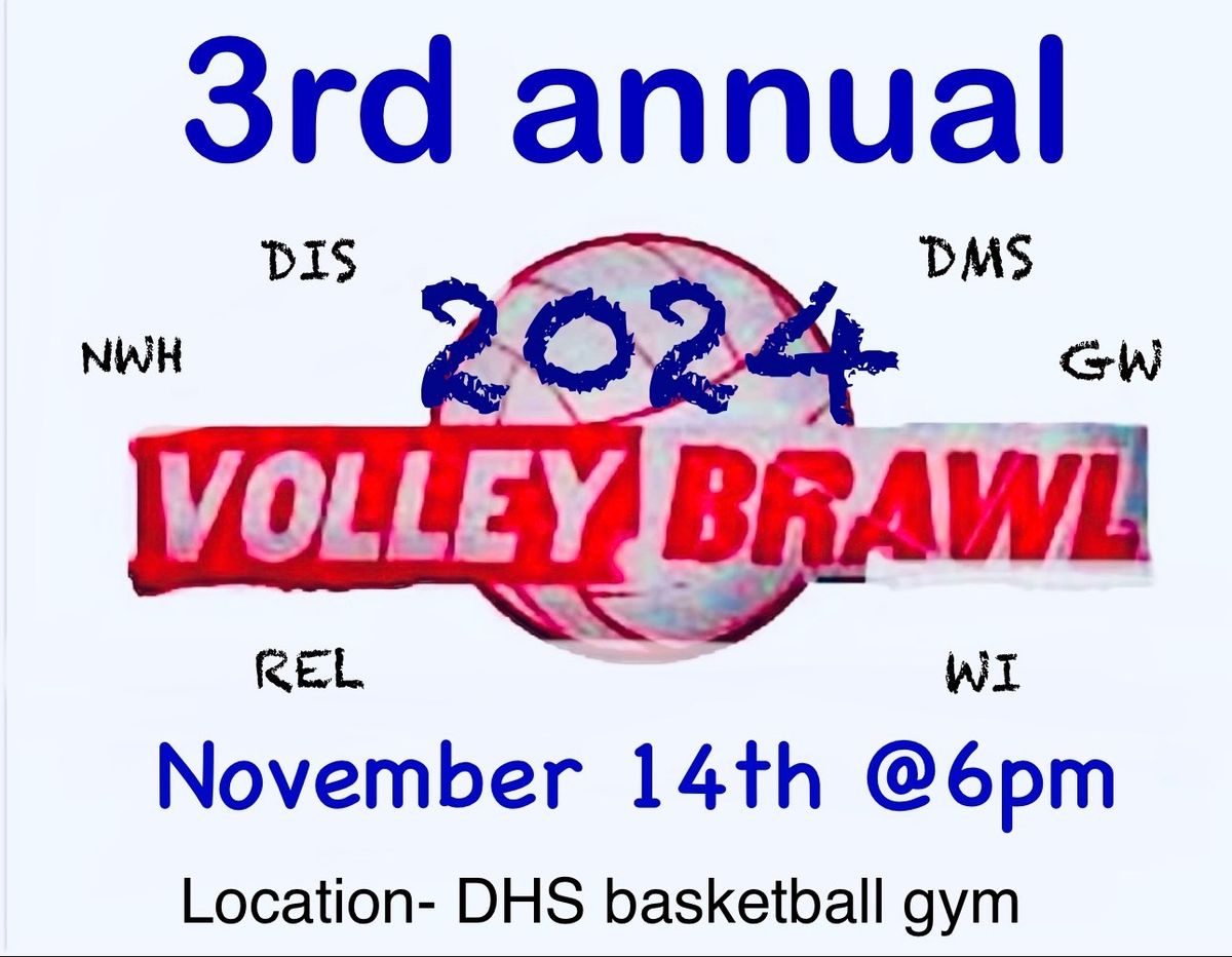 3rd annual Volleybrawl 2024 