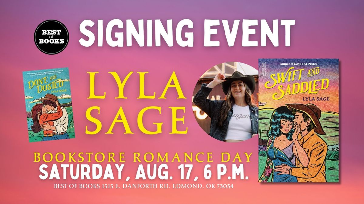 Bookstore Romance Day Signing Event with Lyla Sage