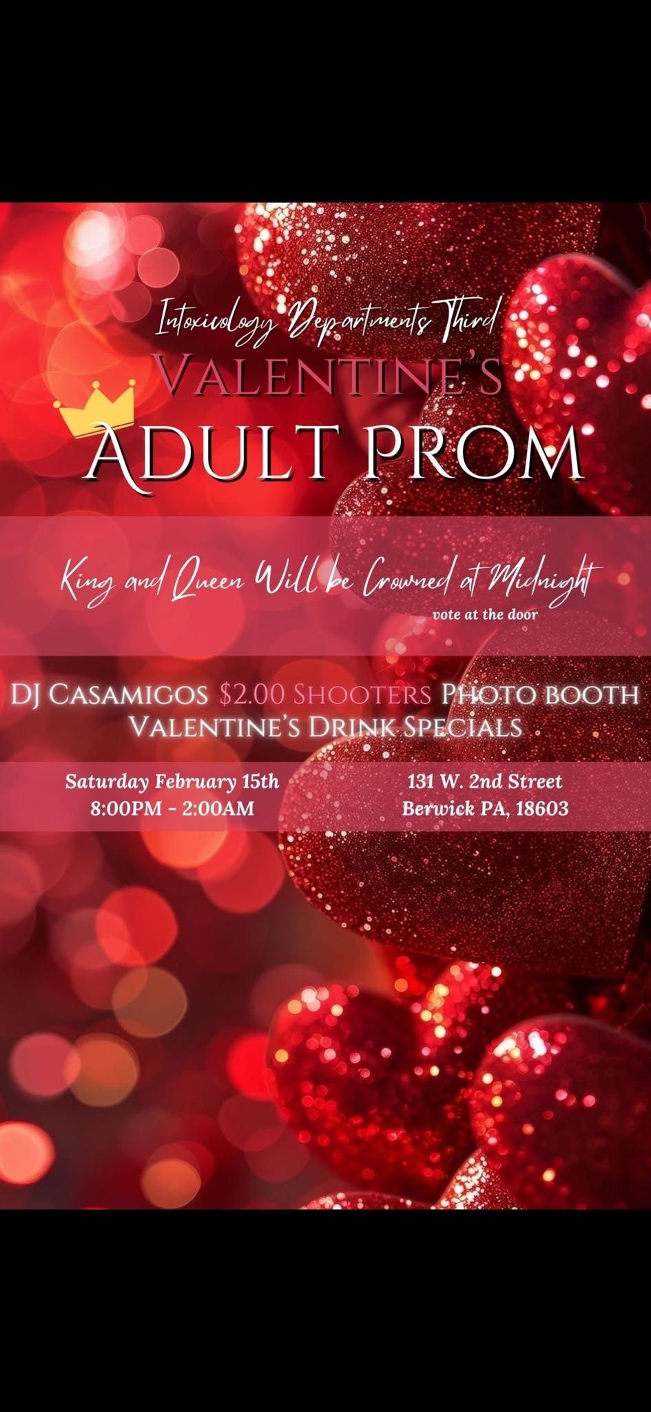 Valentine's Adult Prom 